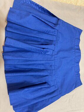 Vintage Hubbard’s Pep Supply Royal Blue Pleated Cheer Skirt Size 5 SKU034